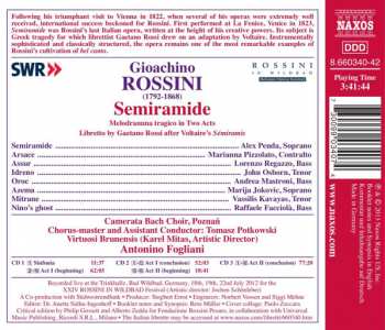 3CD/Caja Gioacchino Rossini: Semiramide