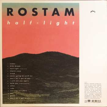 2LP Rostam: Half-Light