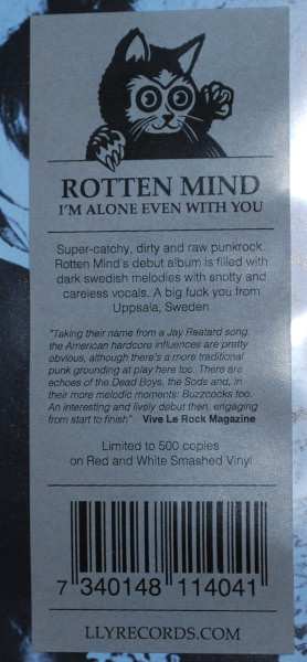 LP Rotten Mind: I'm Alone Even With You LTD | CLR