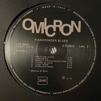 LP Rovi: Pianofender Blues