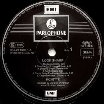 LP Roxette: Look Sharp!