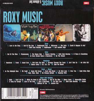 5CD/Caja Roxy Music: 5 Album Set