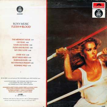 LP Roxy Music: Flesh + Blood