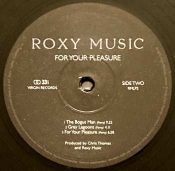 LP Roxy Music: For Your Pleasure