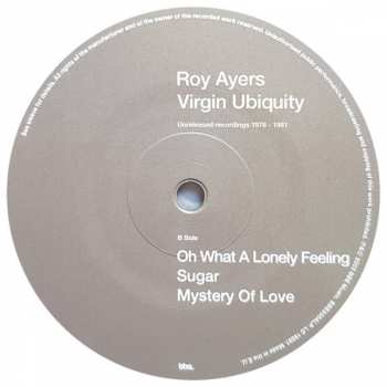2LP Roy Ayers: Virgin Ubiquity (Unreleased Recordings 1976-1981)
