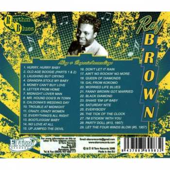 CD Roy Brown: Saturday Night! - King & Imperial Recordings