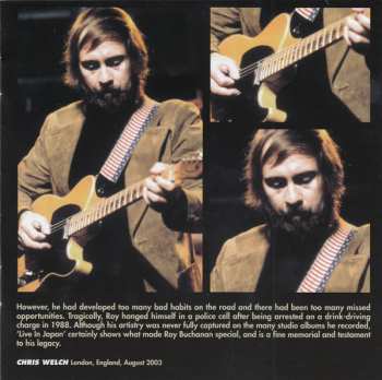 CD Roy Buchanan: Live In Japan