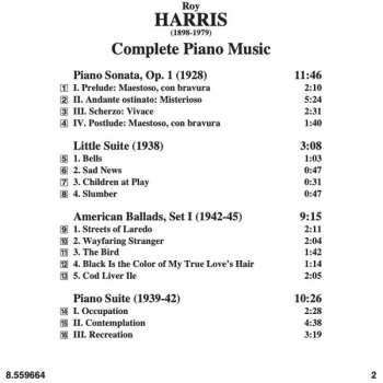 CD Geoffrey Burleson: Complete Piano Music