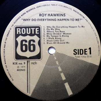 LP Roy Hawkins: Why Do Everything Happen To Me