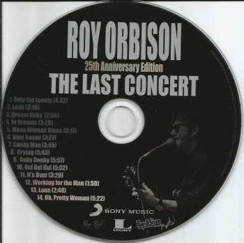 CD/DVD Roy Orbison: The Last Concert LTD