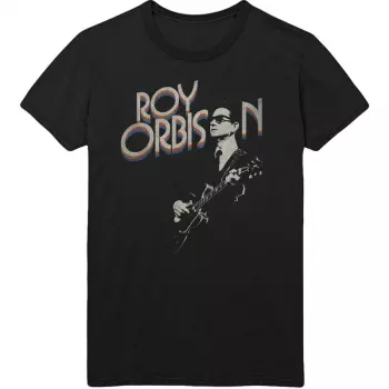 Camiseta Guitar & Logo Roy Orbison 
