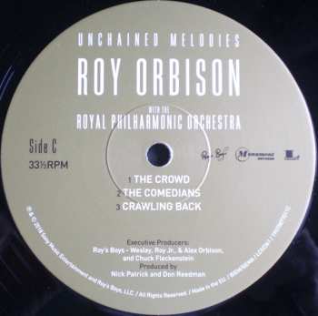 2LP Roy Orbison: Unchained Melodies