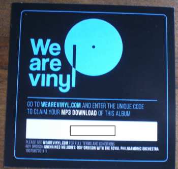 2LP Roy Orbison: Unchained Melodies