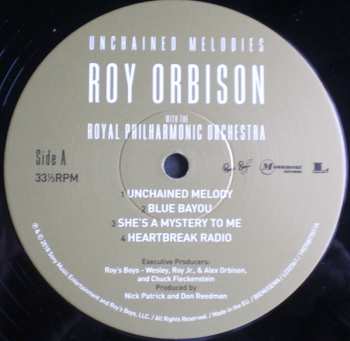 2LP Roy Orbison: Unchained Melodies