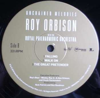 2LP Roy Orbison: Unchained Melodies