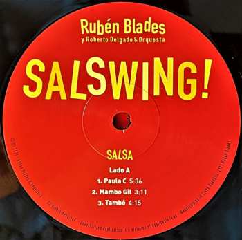 2LP Ruben Blades: Salswing!