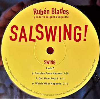2LP Ruben Blades: Salswing!