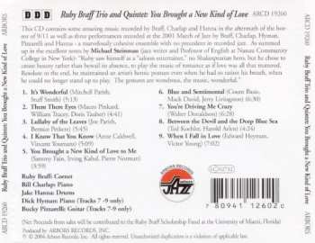 CD Ruby Braff: You Brought A New Kind Of Love