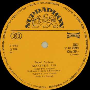 LP Rudolf Čechura: Maxipes Fík