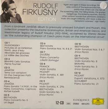 12CD/Caja Rudolf Firkušný: Edition
