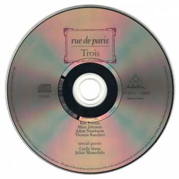 CD Rue De Paris: Trois