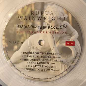 LP Rufus Wainwright: Unfollow The Rules (The Paramour Session) CLR
