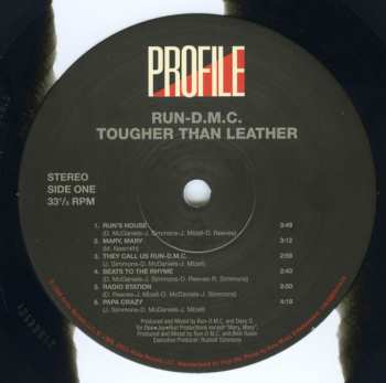 LP Run-DMC: Tougher Than Leather CLR