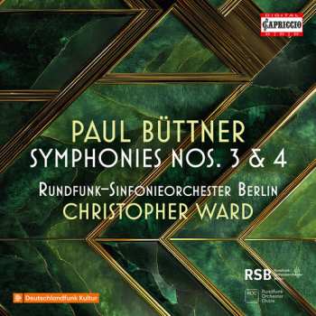 Album Rundfunk-Sinfonieorchester Berlin: Paul Buttner: Syms Nos. 3 & 4