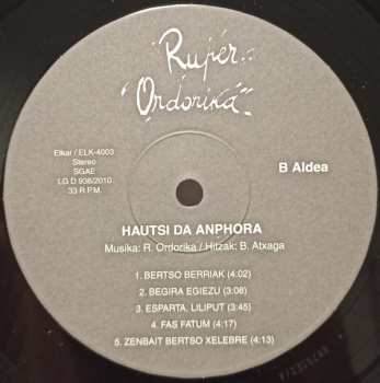 LP Ruper Ordorika: Hautsi Da Anphora