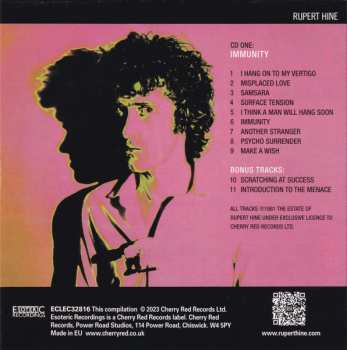 3CD/Caja Rupert Hine: Surface Tension (The Studio Works 1981-1983)