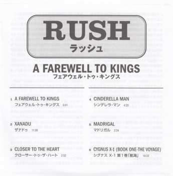 CD Rush: A Farewell To Kings LTD