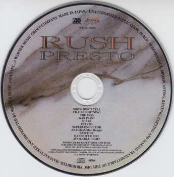 CD Rush: Presto = プレスト LTD