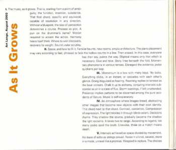 CD Paul Motian: As It Grows