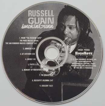 CD Russell Gunn: SmokinGunn