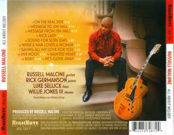 CD Russell Malone: All About Melody