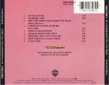 CD Ry Cooder: Bop Till You Drop