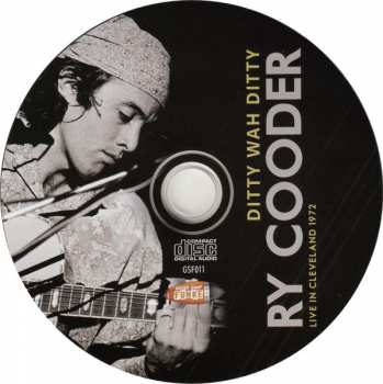 CD Ry Cooder: Ditty Wah Ditty · Live In Cleveland 1972