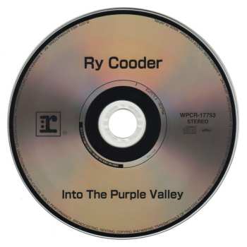 CD Ry Cooder: Into The Purple Valley