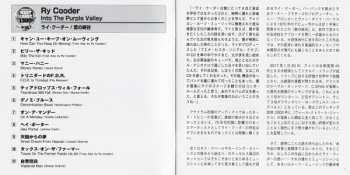 CD Ry Cooder: Into The Purple Valley