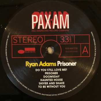 LP Ryan Adams: Prisoner