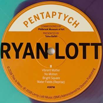 LP Ryan Lott: Pentaptych LTD