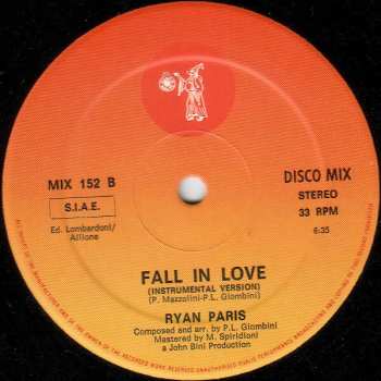 LP Ryan Paris: Fall In Love