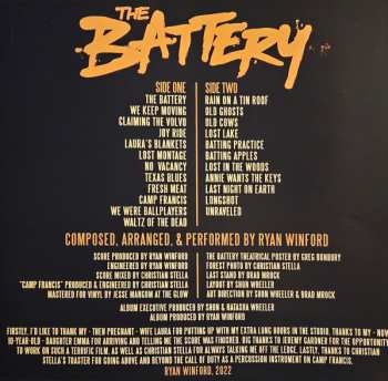 LP Ryan Winford: The Battery Original Motion Picture Score