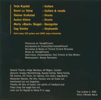 CD Terje Rypdal: Rypdal & Tekrø II