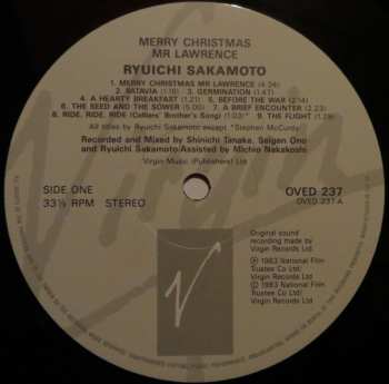 LP Ryuichi Sakamoto: Merry Christmas Mr. Lawrence