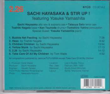 CD Sachi Hayasaka & Stir Up!: 2.26