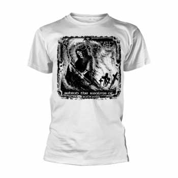 Merch Sacrilege: Camiseta Behind The Realms Of Madness (white)