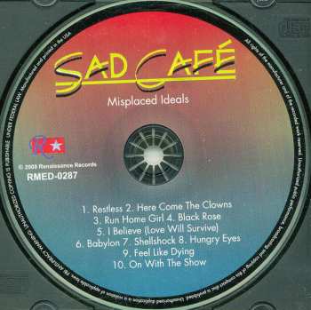 CD Sad Café: Misplaced Ideals