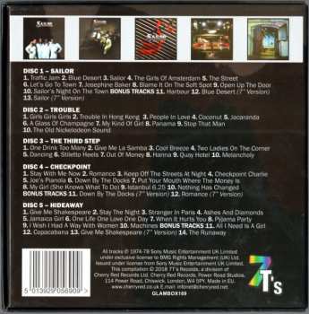 5CD/Caja Sailor: The Albums 1974-78