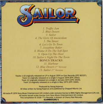 5CD/Caja Sailor: The Albums 1974-78